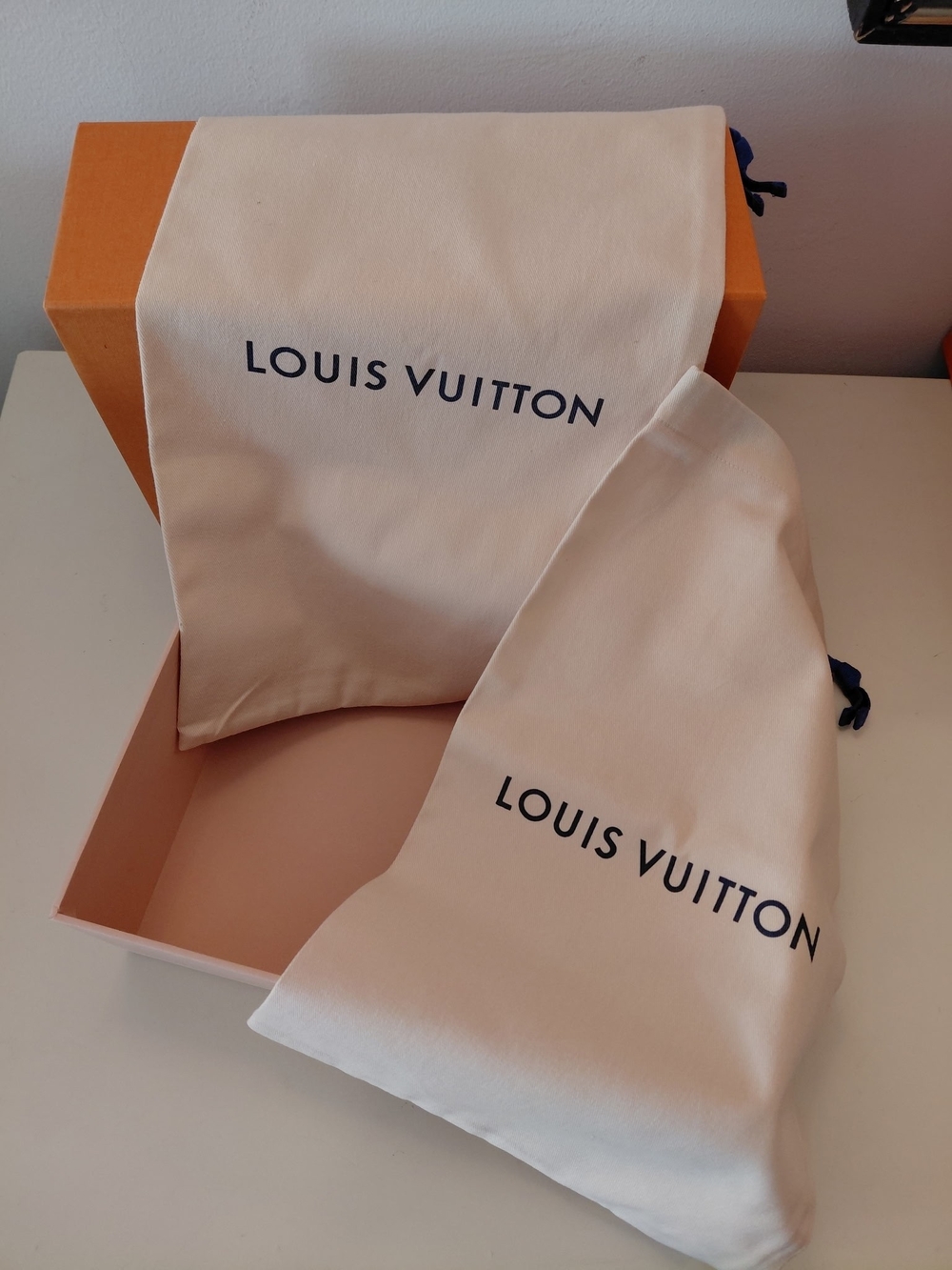 Louis Vuitton Shoe Box & Storage Bags